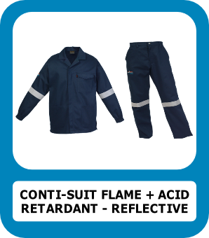 Navy Flame / Acid Retardant Conti Suits